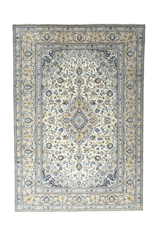 Hand-knotted Keshan cork oriental rug - 356 X 248 Cm