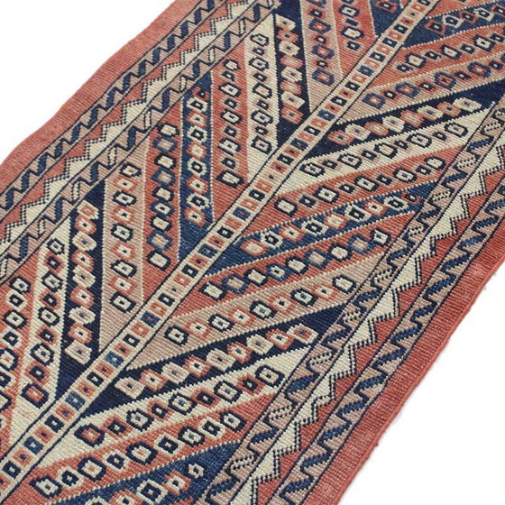 Image 1 of Tapis persan noué à la main Lori 362x80