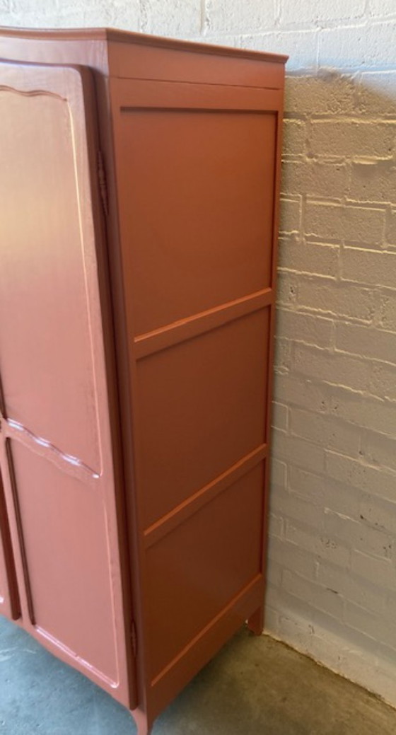 Image 1 of Vintage antique girls' wardrobe, restyled wardrobe