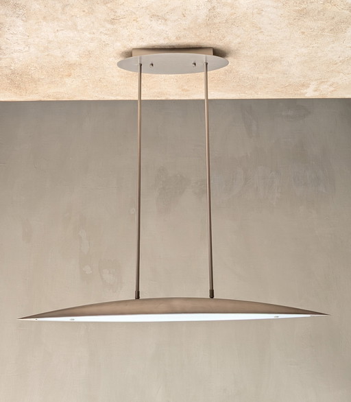 Steinhauer Brutalist hanglamp RVS