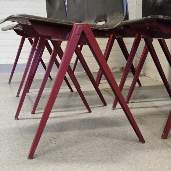 Image 1 of Vintage Pagholz Galvanitas S22 eetkamerstoelen