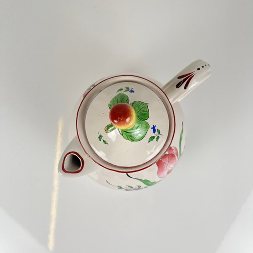 Tetera pequeña KG Lunéville, modelo "Réverbère", motivo tulipán – tafelaccessoires, Ceramic (photo 2 of 9)