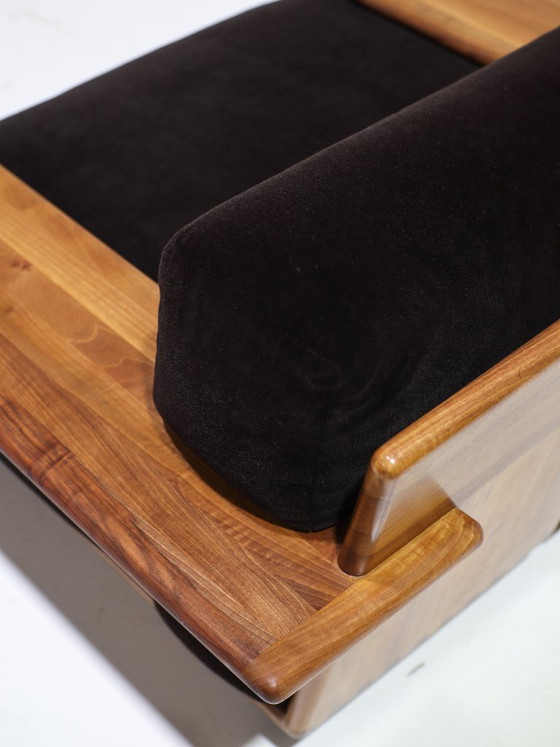 Image 1 of Conjunto de sofás modulares Pianura Mario Bellini Cassina marrón Italia años 70