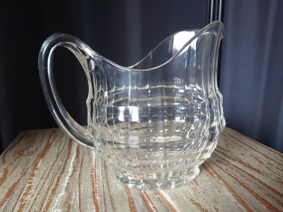 Image 1 of Art Deco Pressglas-Wasserkanne