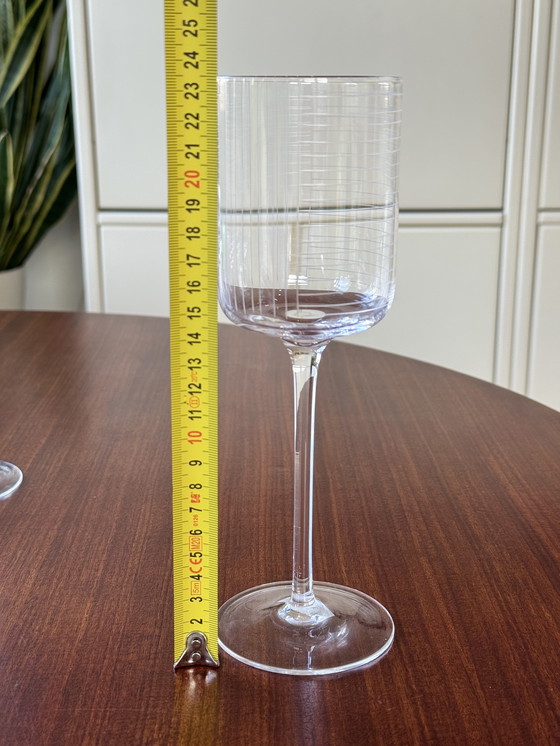 Image 1 of Set di 4 bicchieri da vino House Doctor - design minimalista - vetro trasparente