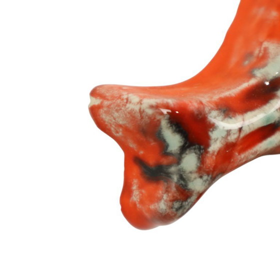 Image 1 of Sculpture XXL d'hippocampe en céramique Yann