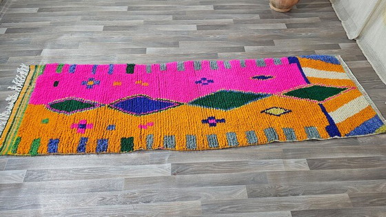 Tapis berbère artisanale en laine 260/80cm – Wool (photo 7 of 10)