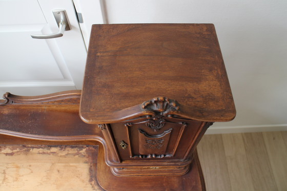 Image 1 of Bureau ancien de style Louis Quinze 19ème siècle