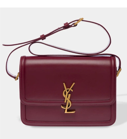 Sac YVES SAINT LAURENT en Cuir Bordeaux - 103446