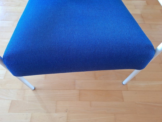 Image 1 of Beautiful Deep Blue Gelderland armchair, model 4735 incl. certificate