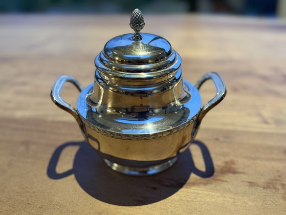 Juego de café y té bañado en plata – Loza, Silver (photo 5 of 6)