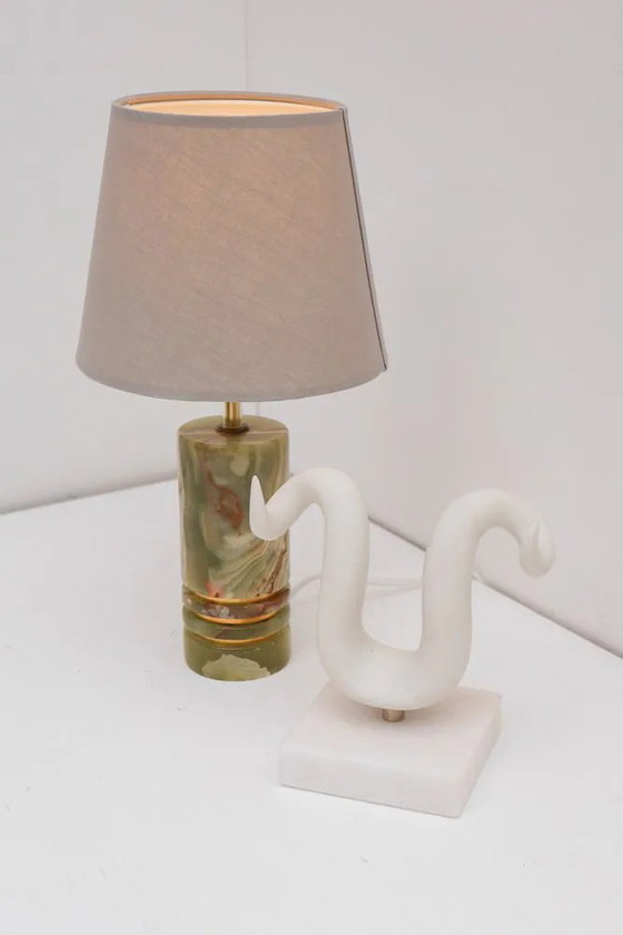 Image 1 of Mid-century modern Italian brass table lamp, 1970s