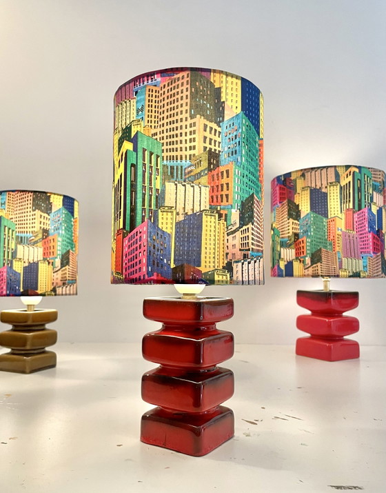 Cari Zalloni For Steuler Keramik - Cordless Table Lamp – Steuler Keramil - West German Pottery, Brass (photo 3 of 16)