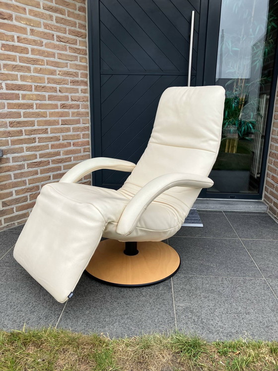 Image 1 of Jori Yoga Relax Medi Mono-Move, Beige, Roomwit Leder