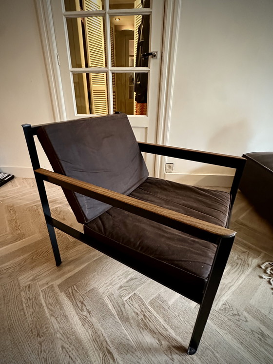 Image 1 of Silla de carga Heerenhuis Sillón de lona con reposabrazos