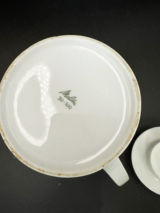 Image 1 of Allemagne de l'Ouest Melitta Théière Cafetière Hambourg