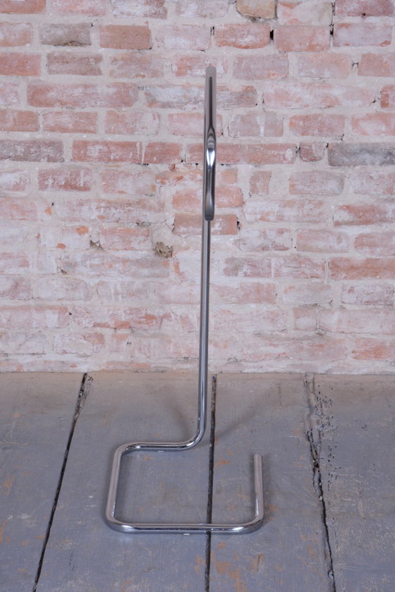 Restored Bauhaus Clothes Valet, Chrome-Plated Steel, Czech, 1930s – Coat racks, Metal, polished steel (photo 2 of 8)