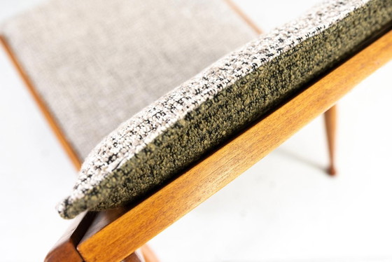 Mid Century Armchairs By Marian Grabinski, KFM, Poland, 1960s – Krakowskie Fabryki Mebli, Textile, Wood (photo 17 of 23)