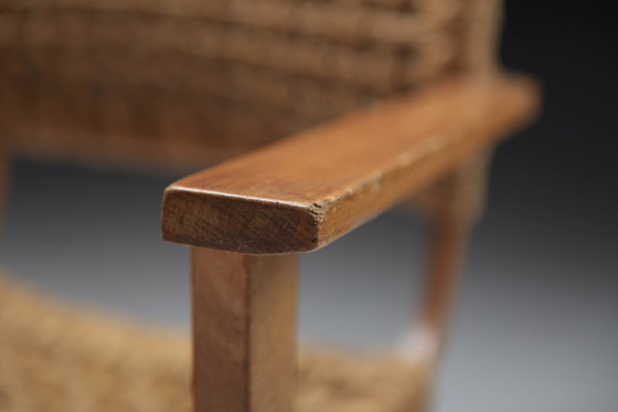 Image 1 of Vintage Lounge Chairs by Atelier Adrien Audoux & Frida Minet for VIBO France