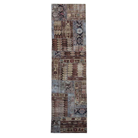 Image 1 of Persian rug patchwork carpet 320x80