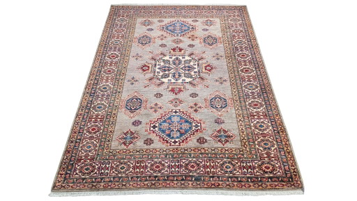 Handmade oriental wool Ziegler Kazak carpet New! 168x237cm