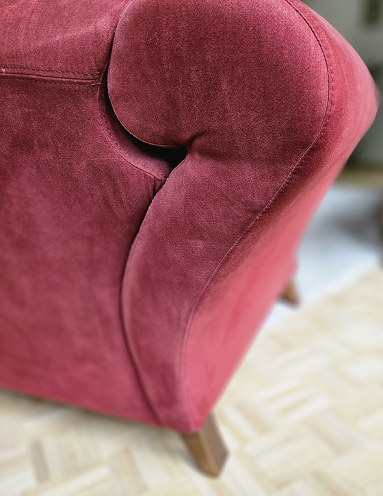 Image 1 of Jan Des Bouvrie armchairs for Arx/ Gelderland with certificate of authenticity