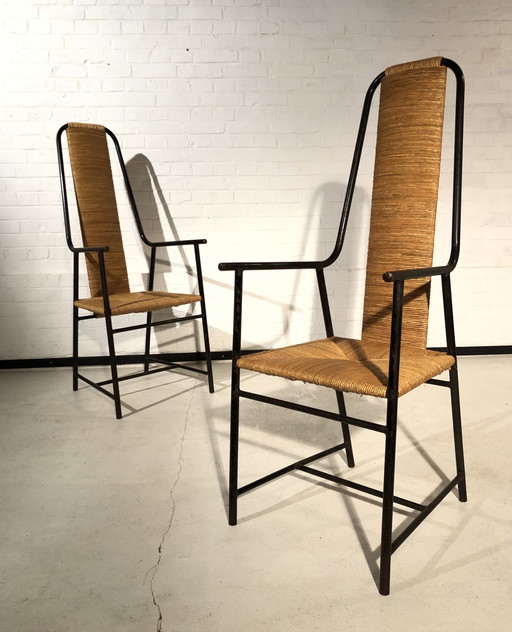 Pair of Modernist Armchairs circa 1950