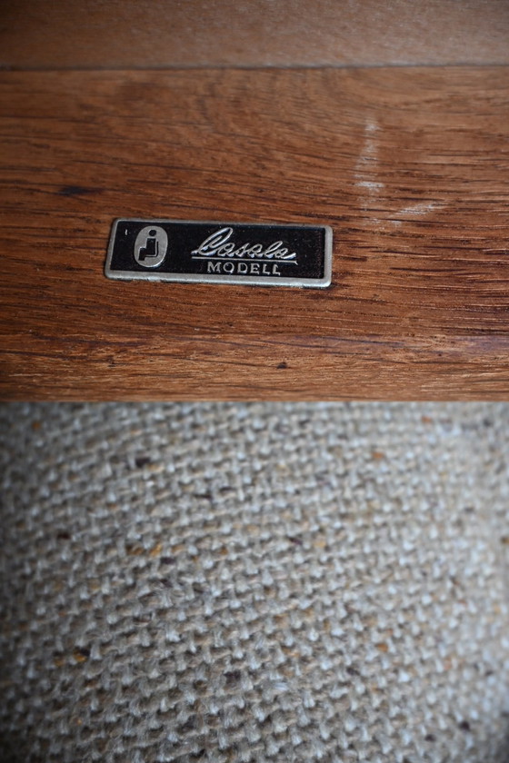 4 Sedie da pranzo Stile Danese Casala Modell Teak – Wood, Leather (photo 14 of 15)