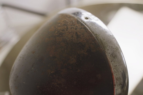 Image 1 of Lampada industriale vintage di Vogel, lampada da lavoro cromata regolabile olandese, illuminazione da studio AV