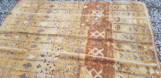 Image 1 of Handgeknoopt Berber kleed wol 220x150cm