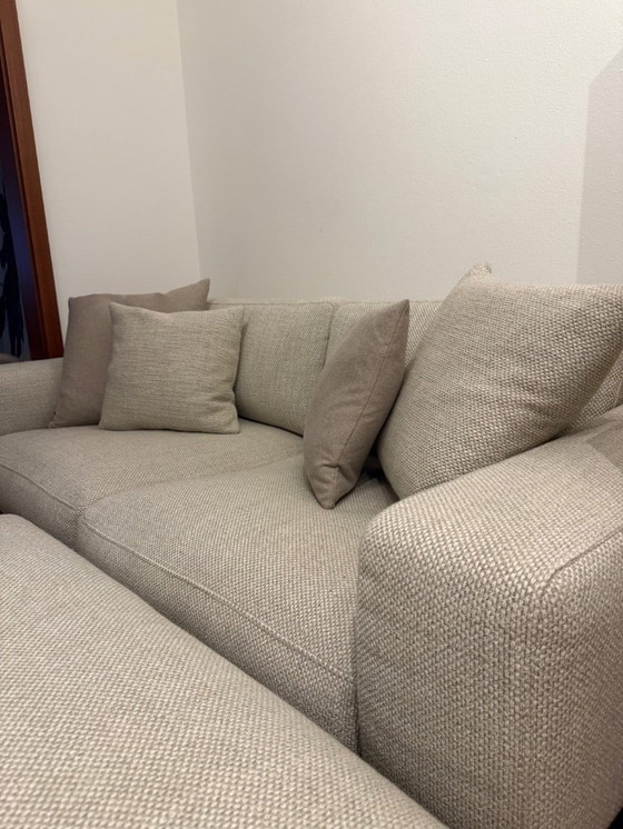 Image 1 of Bolia 2 seater Elton series with pouf and cushion