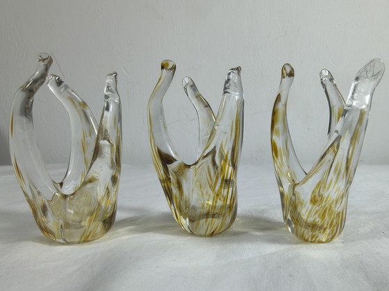 Image 1 of Paralumi in vetro soffiato a mano con attacco G4