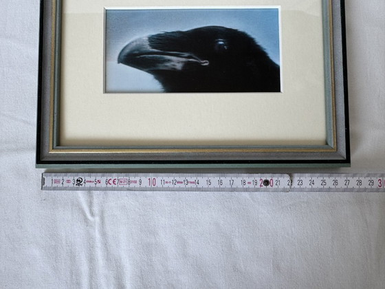 Image 1 of Almuth Hickl, œuvre originale « Corbeau », 2001, Association des artistes ouest-allemands de Düsseldorf