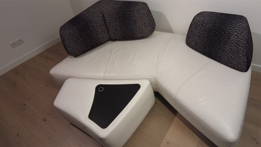 Leolux Archipel Lounge Set by Hugo de Ruiter – Leather & Fabric