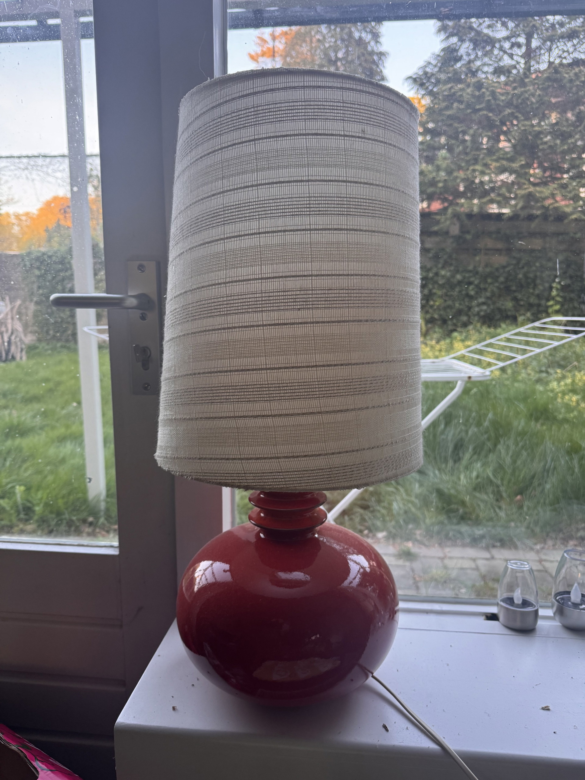 West Germany vintage table lamps orange | €144 | Whoppah