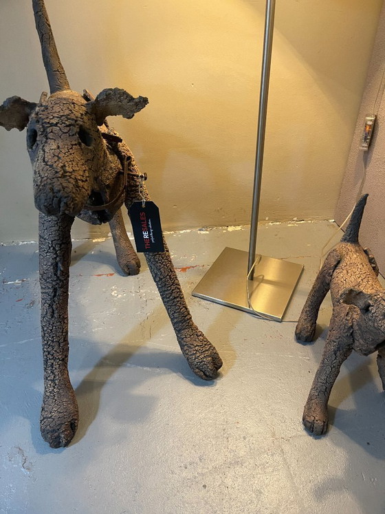 Image 1 of Perros de cerámica Hilde Groen (Dux & Trix)