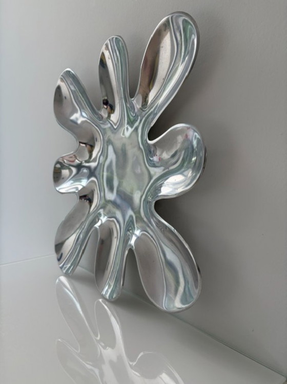Ciotola Scultorea in Alluminio – Design Organico Space Age – Ciotole, Aluminium (photo 4 of 17)