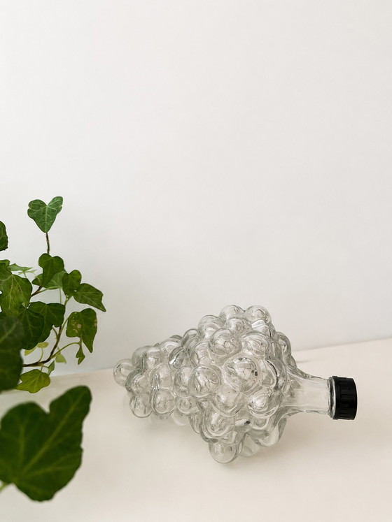 Caraffa vintage in vetro a grappolo d'uva – Oggetti decorativi, Glass (photo 2 of 5)