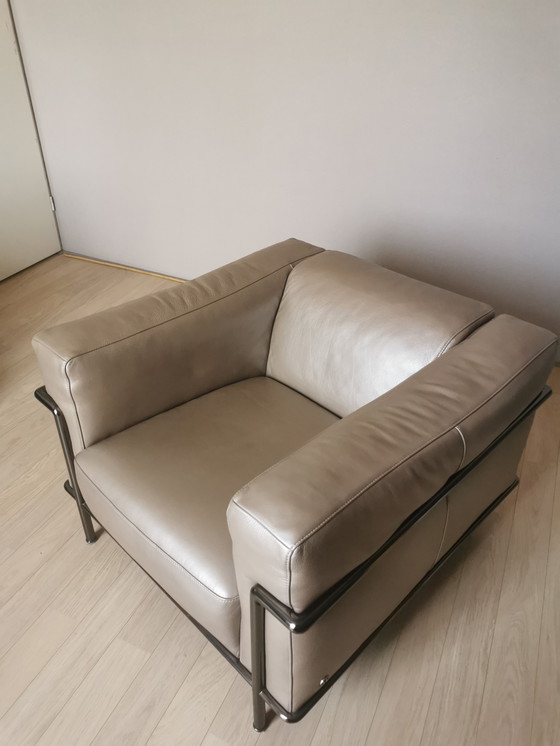 Image 1 of 2 X fauteuils en cuir Natuzzi