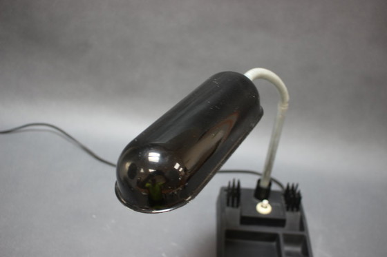 Image 1 of Mid Century tafellamp met potloodhouder, 1960