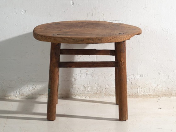 Tavolino basso rotondo antico in legno di olmo – Cina, circa 1930 – Tavolini da caffè (photo 31 of 40)