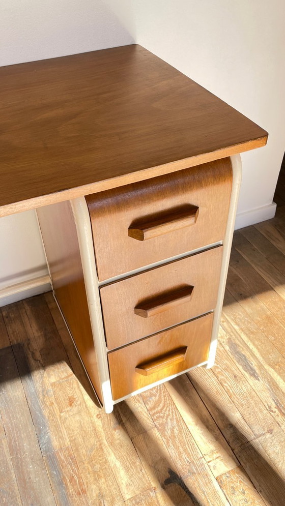 Image 1 of Children's Desk in the style of Jacques Hitier Vintage