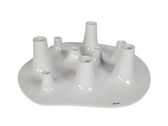 Image 1 of Diseño holandés - Willem Noyons - "Fruit en Fire" - Frutero/candelabro - 2000