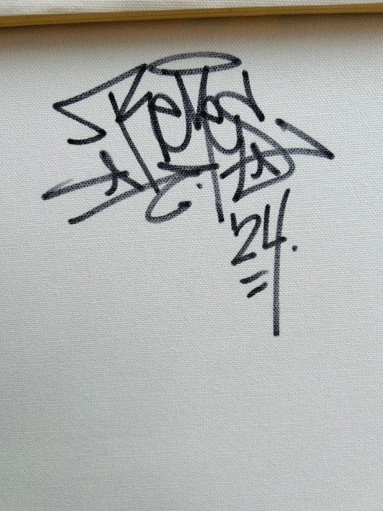 Image 1 of Matias MACHADO - Ghost City - Artist's painting