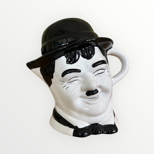 Théière Vintage Hardy - Objet de collection Laurel & Hardy (1993)