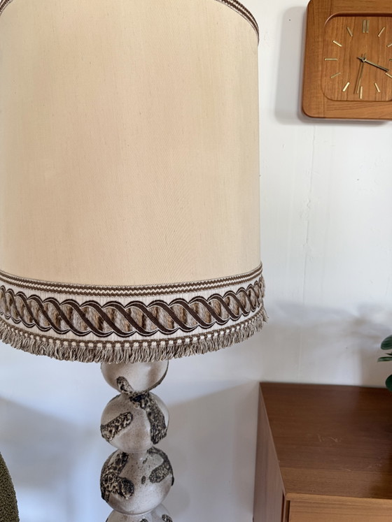 Image 1 of Vintage XL Keramieken Bubble Vloerlamp, Kaiser Leuchte ‘60