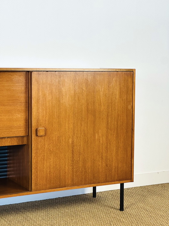 Image 1 of Enfilade haute scandinave en teck 1960