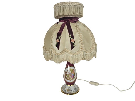 Limoges - Frankrijk - porselein - tafellamp - 2e helft 20e eeuw