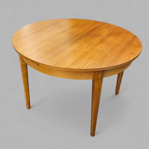 Vintage Kondor furniture teak dining table extendable 1960s
