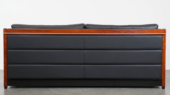 Image 1 of Art Deco Schuitema 2.5 seater design sofa model Baldwin from the Decoforma series with folding tops